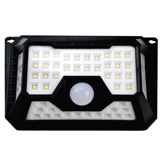 Exterior wall lights SOLAR FLOODLIGHT RIN 216136601 13.2W BLACK External lamp Light bulb ไฟผนังภายนอก ไฟติดผนัง SOLAR RI