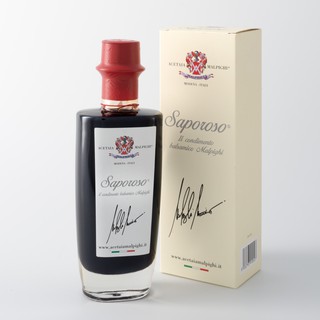 BALSAMIC VINEGAR SAPOROSO (6 YEARS) 200ML  ซัปโปโร บัลซามิก (น้ำส้มสายชูหมักจากน้ำองุ่นแดง)