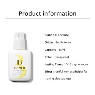 ไพรเมอร์IB ใช้ทาขนตาก่อนต่อ15ml.