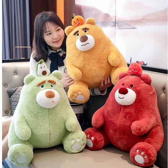 ตุ๊กตาหมีน่ารัก-ขนาดใหญ่-โอเวอร์ไซซ์-เหมาะกับของขวัญ-ของเล่นสําหรับเด็ก