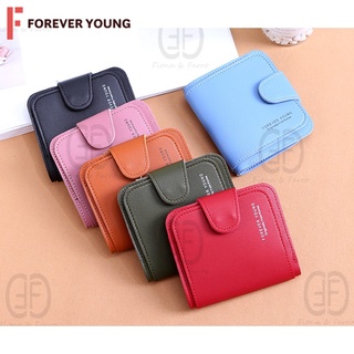 TForever Young-กระเป๋าสตางค์หนัง PU เกรดพรีเมียม มีช่องใส่บัตรเยอะ เรียบหรู  รุ่น LN-W002