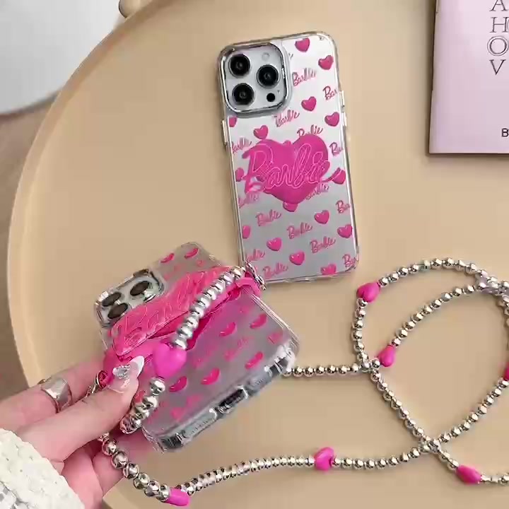 ส่งของขวัญ-เคสไอโฟน-สำหรับ-11-14-for-iphone-case-13-12-pro-max-รูปหัวใจ-แฟชั่น-โซ่มุก-กันกระแทก-เคสนิ่ม-เคสโทรศัพท์