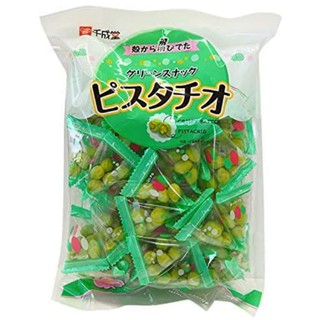 SENSEIDO ถั่วพิสตาชิโอ เคลือบรสหวาน ชุดละ 2 ห่อ ห่อละ 250 กรัม / SENSEIDO Coated Green Pistachio - Set of 2 Packs - 9 Sm