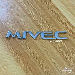 โลโก้ MIVEC ขนาด 2x15 cm ติดรถ มิตซูบิชิ ราคาต่อชิ้น