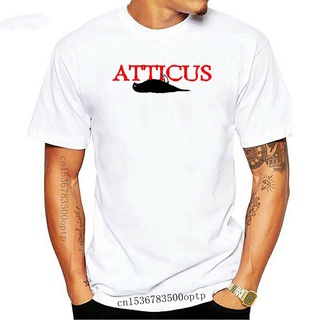 สายนาฬิกาข้อมือ ลาย Atticus Alternative Band สไตล์คลาสสิก มีสีดํา สีขาว#39;s เสื้อยืด พิมพ์ลายกราฟฟิค FDdgpb95ICkfmg62 ส