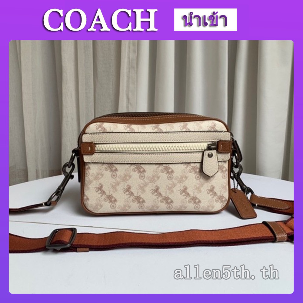 กระเป๋า-coach-แท้-f89084-กระเป๋าสะพายข้างผู้ชาย-crossbody-bag-กระเป๋ากล้อง