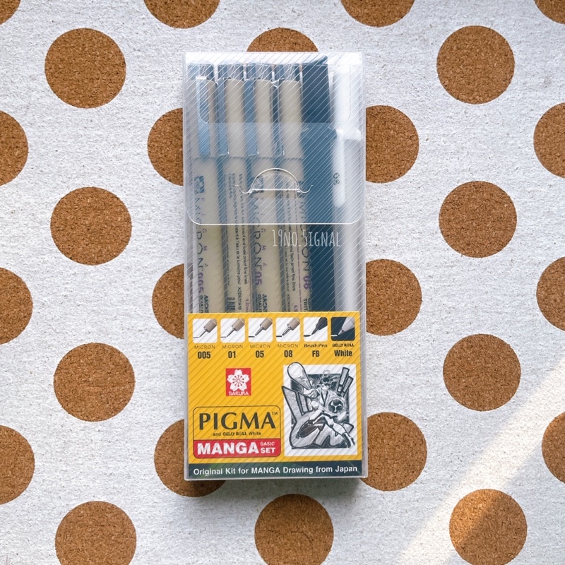 sakura-pigma-manga-basic-set-เซตปากกาตัดเส้นมังงะ-6-ด้าม