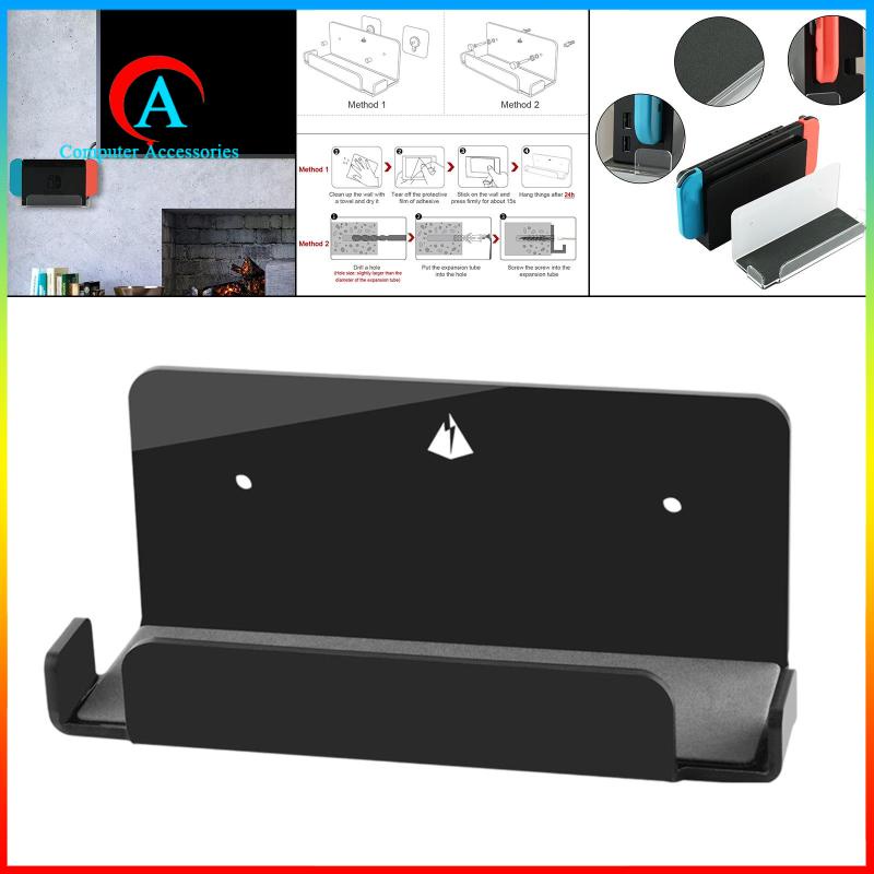 wall-mount-bracket-for-nintendo-switch-game-consoles-accessories-parts-black