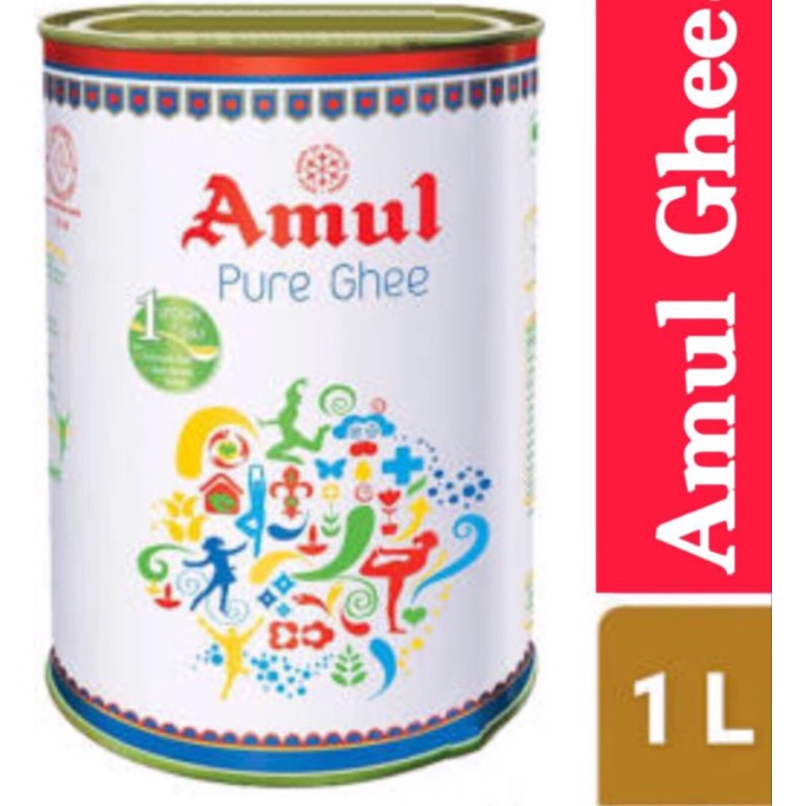 Amul Pure Ghee 1 Ltr | Shopee Thailand