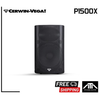 (ราคาต่อ 1 ตู้) ตู้ลำโพง CERWIN-VEGA P1500X 15 นิ้ว 2 ทาง 1,500 วัตต์ มีแอมป์ในตัว คลาส D CERWIN-VEGA P1500X