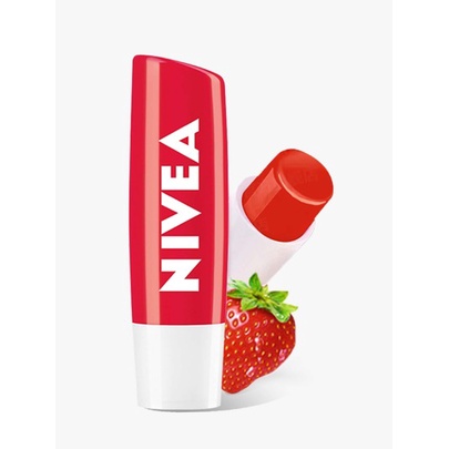 2-แท่ง-nivea-นีเวีย-ลิป-แคร์-ซิร์เบ็ท-สตรอเบอร์รี่-ชายน์-4-8-กรัม