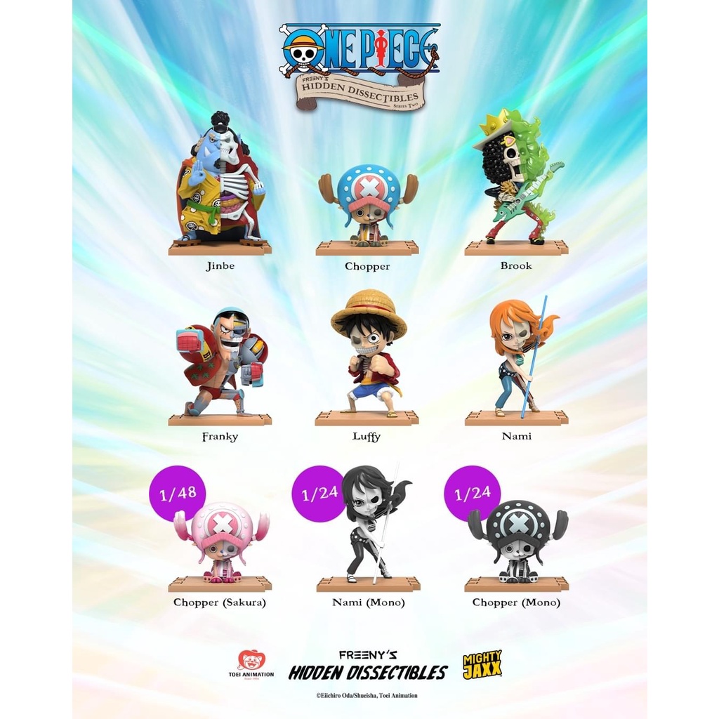 Secret] Mighty Jaxx One Piece series 2 ลิขสิทธิ์แท้ ♥️ Freeny