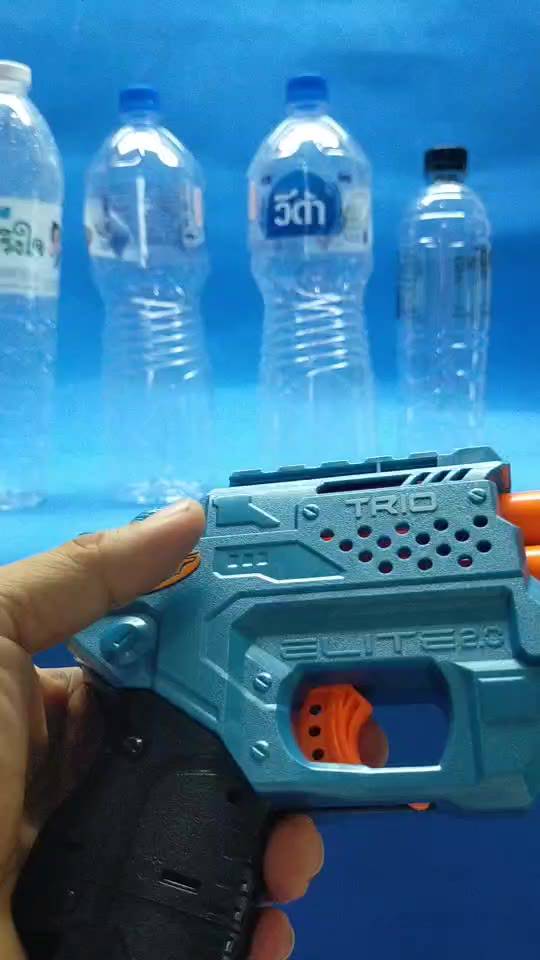 nerf-elite-trio-2-0-gun-blaster-ปืนเนิร์ฟของแท้ราคาถูก-ไกส้ม