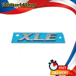 โลโก้ Logo "XLE" สี Chrome Rav4 Toyota 4 ประตู ปี2018