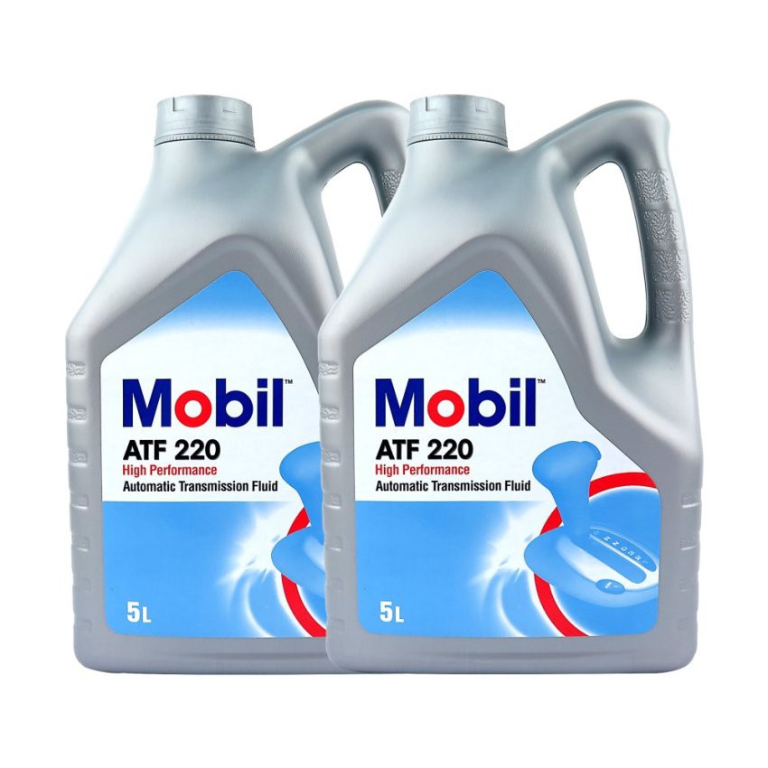 MOBIL น้ำมันเกียร์ออโต้ ATF-220 5 ลิตร (2 แกลลอน) | Shopee Thailand