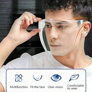 ภาพขนาดย่อของสินค้าMZ faceshield acrylic เฟสชิวอะคริลิค เฟสชิว แว่นเฟสชิว แว่นปิดหน้า