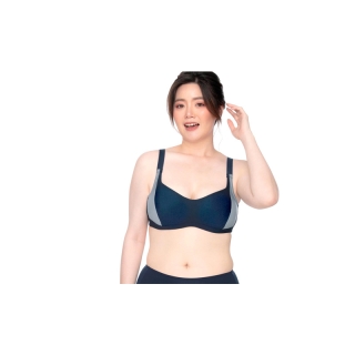 โปรโมชั่น : Sgarlet เสื้อชั้นในไร้โครง กระชับ ใส่สบาย Active Bra Ver.2 สีน้ำเงินสีดำ MB1515