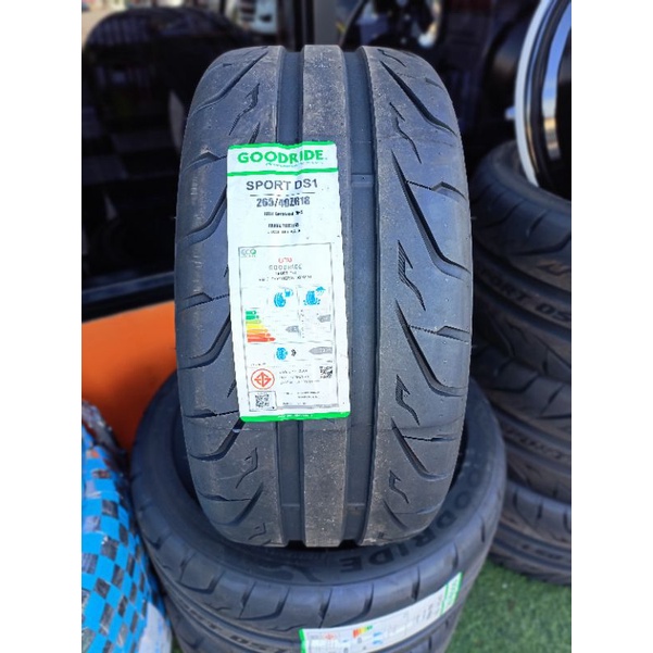 0265/40 - 295/35 R18 ลายไฟ ยางไทยลายซิ่ง Goodride Sport DS1ผลิตไทยปี ...