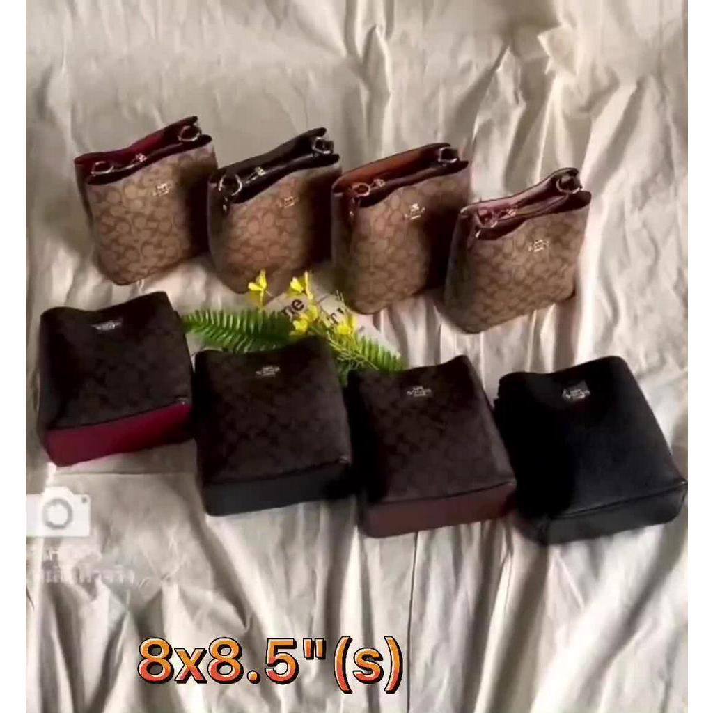 หนังแท้-coach-small-town-bucket-bag-กระเป๋าcoachทรงบักเก็ต-coachบักเก็ต-coachทรงถัง-bg-รหัส-949