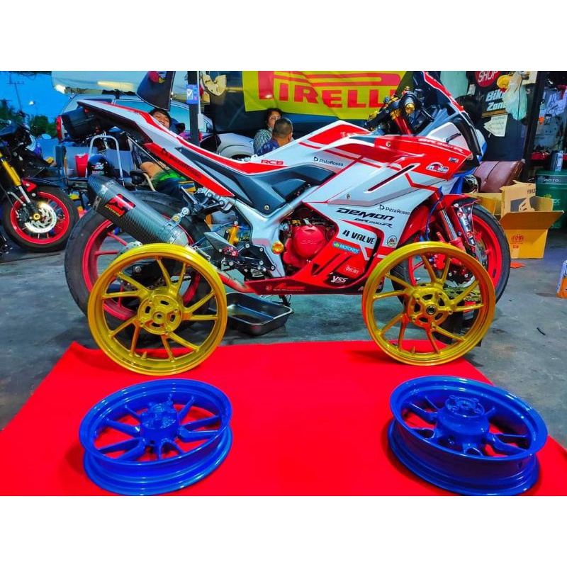 ล้อทำสี-เอฟเฟค-gr200r-ตรงรุ่น-รุ่นอื่นๆสอบถามทักแชท