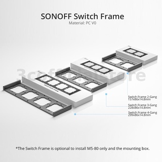 Sonoff SwitchMan กรอบสวิทช์อัจฉริยะ M5 สําหรับติดผนัง