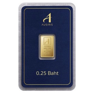 ภาพขนาดย่อของภาพหน้าปกสินค้าทองแท่ง 1 สลึง (3.8กรัม) ทองแท้96.5 มีใบรับประกัน จากร้าน care1189 บน Shopee