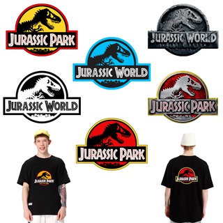 ตัวรีดติดเสื้อ 🐾 ตัวรีดติดเสื้อ Jurassic park ไดโนเสาร์ ตัวรีดติดเสื้อแผ่นฟิมล์รีดร้อน 🐾