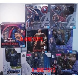 SH .FIGUARTS MAVEL STUDIOS DOCTOR STRANGE THOR IRON MAN HULK MK 85 ใหม่มือ1