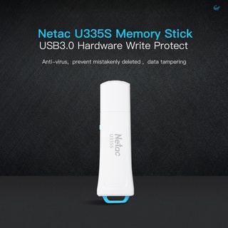 ภาพขนาดย่อของภาพหน้าปกสินค้าH&G Netac U335S 128GB Write Protect USB3.0 Flash Drive Memory Stick USB Flash Disk จากร้าน homgeek.th บน Shopee ภาพที่ 2