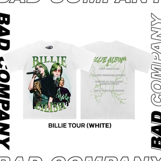 เสื้อยืดผ้าฝ้ายพิมพ์ลาย แฟชั่น Street.Jung  เสื้อทัวร์ เสื้อยืดผู้ชาย สกรีนลาย "BILLIE" เสื้อยืด สกรีนลาย สตรีทแฟชั่น (B