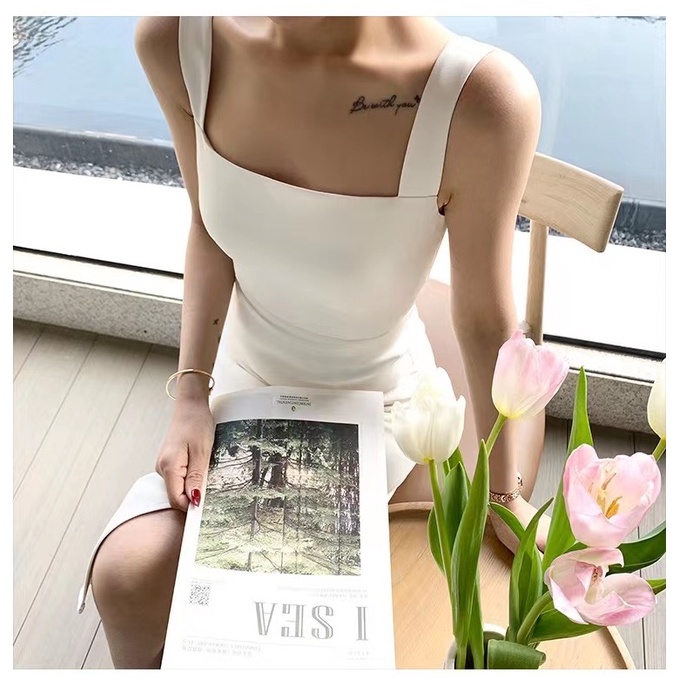 ชุดเดรสกระโปรงยาว-ความยาวปานกลาง-คอสี่เหลี่ยม-สไตล์เรโทร-แฟชั่นฤดูใบไม้ผลิ-และฤดูร้อน-สําหรับสตรี-2022