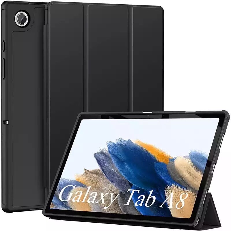ภาพหน้าปกสินค้าเคส Samsung Tab A8 10.5 2021 SM-X205 เคสฝาพับ For Samsung Galaxy A8 (2022) 10.5 SM-X200 / X205 เคสกันกระแทกฺBookCove จากร้าน bluelightshop บน Shopee