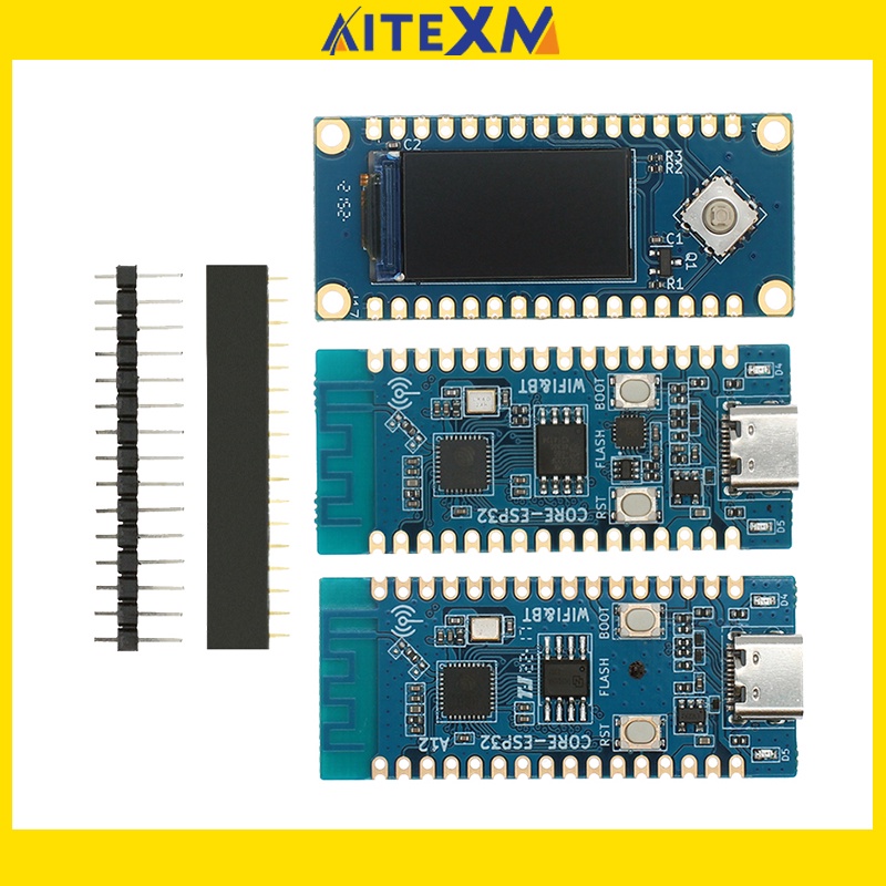 บอร์ดไมโครคอนโทรลเลอร์ ESP32 ESP32 C3 LCD CORE เสาอากาศ 2.4G 32Pin IDF ...