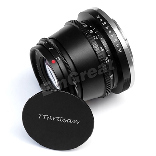 Ttartisan เลนส์โฟกัส 35 มม . F1 . 4 Aps - C สําหรับกล้อง Sony And Mount / Fujifilm M4 / 3 Mount Cameras A9 A7Iii A6600 X - T4 X - T3