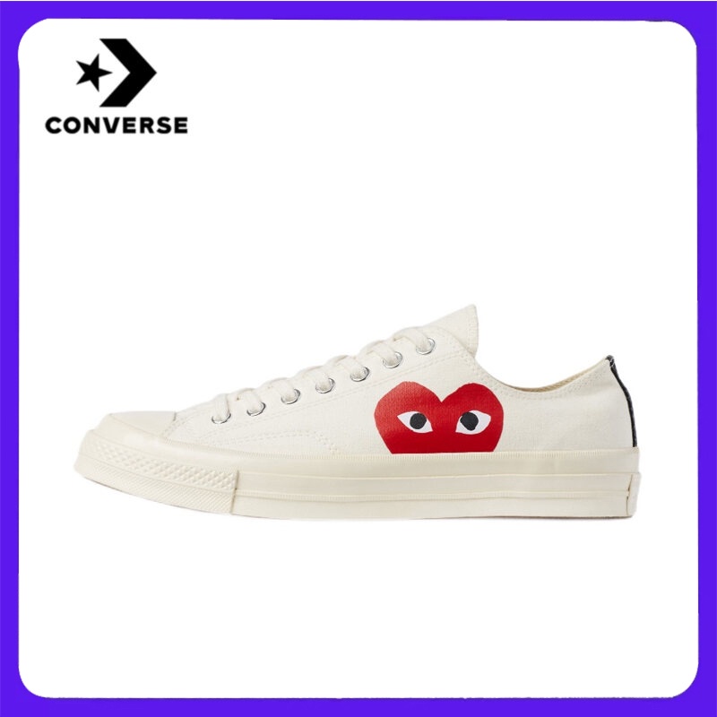 ภาพหน้าปกสินค้าข้อเสนอพิเศษ Converse All Star CDG x 1970S Low รองเท้าผ้าใบผู้ชายและผู้หญิง