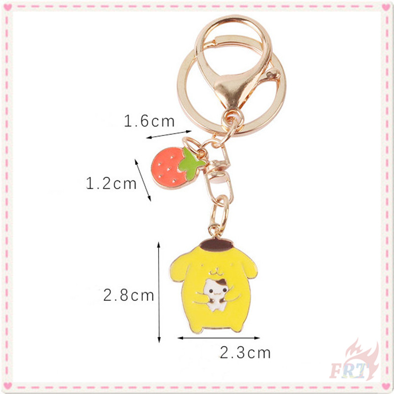 melody-pom-pom-purin-cinnamoroll-sanrio-cartoon-characters-series-01-keychains-1pc-fashion-keyring-metal-pendant-bag-accessories-gifts-3-styles