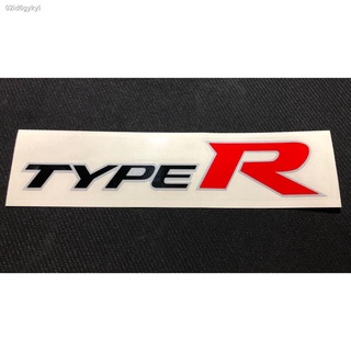 สติกเกอร์ TYPE R สติกเกอร์ 3M สะท้อนแสง สติ๊กเกอร์แต่งรถ *หากต้องการซื้อคู่ ให้กด2แผ่น*