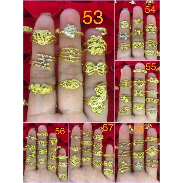 ภาพหน้าปกสินค้า1/2 ครึ่งสลึง แหวนทองแท้ 96.5% จากร้าน kadoomtong บน Shopee
