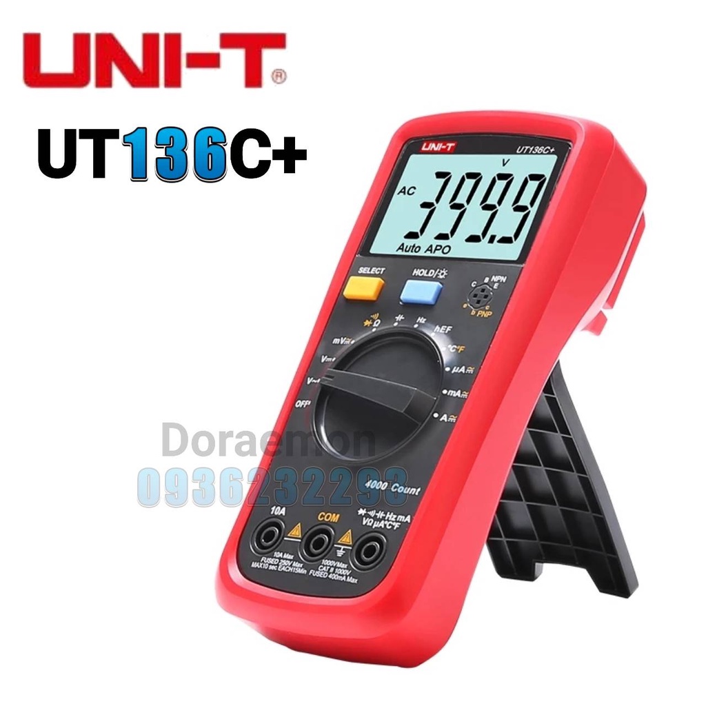 uni-t-ut136c-มัลติมิเตอร์ดิจิตอล-อนาล็อคมัลติมิเตอร์-มิเตอร์วัดไฟแบบดิจิตอล