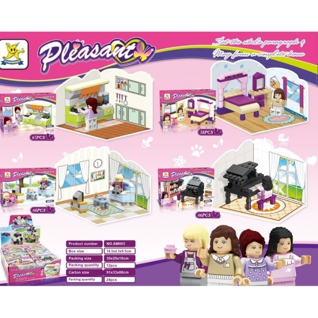 lego-pleasant-เซต-4-กล่อง-sm903