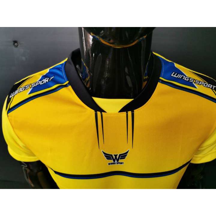 เสื้อกีฬา-wing3-ใหม่ล่าสุดปี2021-สีเหลือง