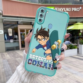 สําหรับ Samsung Galaxy A11 M11 เคส Tide Conan ดีไซน์ใหม่ เคสยางนิ่ม เต็มเลนส์ ฝาหลัง รูปแบบบาง ป้องกัน เคสกันกระแทก