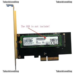 ภาพขนาดย่อของภาพหน้าปกสินค้าTAK NVMe AHCI PCIe x4 M.2 NGFF SSD to PCIE 3.0 x4 converter adapter card จากร้าน takashiseedling.th บน Shopee ภาพที่ 3