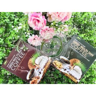 มี2สูตรให้เลือก กาแฟ กรีนเวลท์ ไมตาเกะ คอฟฟี่ &amp; ทีเอ99 maitake &amp; TA99 greenwealth