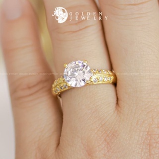 สินค้า GDJ แหวนเพชร แหวนทอง/ ค้าส่ง ทองโคลนนิ่ง ทองไมครอน ทองหุ้ม ทองเหลืองชุบทอง ทองชุบ VN13