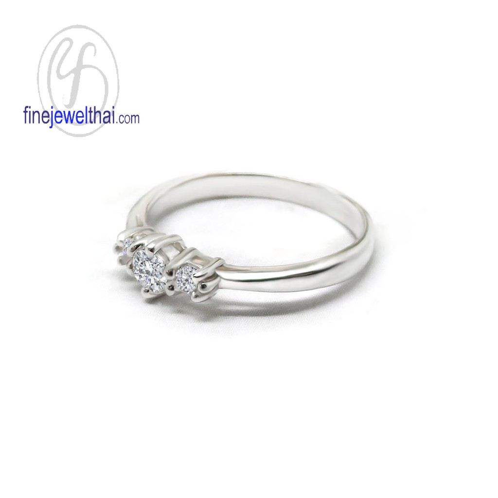 finejewelthai-แหวนเพชร-แหวนเงิน-แหวนคู่-เงินแท้-เพชรสังเคราะห์-couple-diamond-cz-silver-wedding-ring-gift-set107