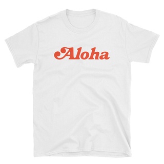 เสื้อยืดลําลอง ผ้าฝ้าย 100% พิมพ์ลาย Aloha Airlines คุณภาพสูง แฟชั่นสําหรับผู้ชาย และผู้หญิง