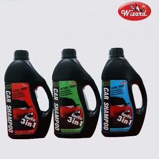 ภาพหน้าปกสินค้าWizard Eco Car Shampoo น้ำยาล้างรถ Nano Wax 3 in 1 1000 ml. ที่เกี่ยวข้อง