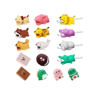 [มีโค้ดรับเงินคืน✅]รวมลายขายดี! Cable Bite ที่กันสายหัก ลายการ์ตูน cable protector สำหรับ สายชาร์จ iOS Phone