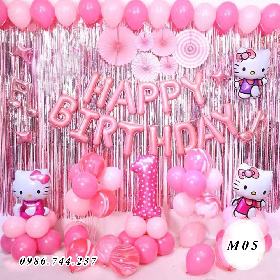 ชุดลูกโป่งวันเกิด Happy Birthday ตกแต่ง รหัส M05 | Shopee Thailand